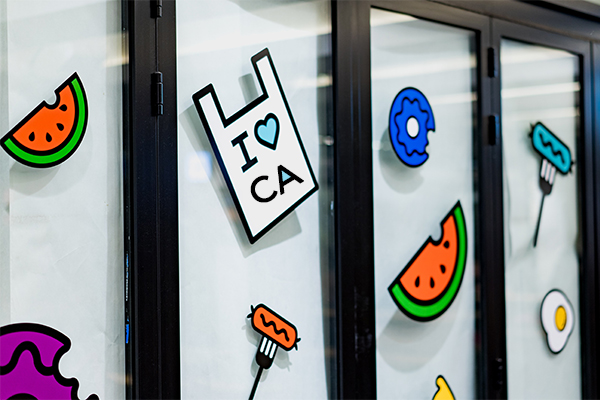 Schaufensterbeschriftung